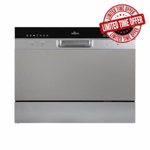 Willow WTTD6S 55cm Tabletop Dishwasher with 6 Place Settings