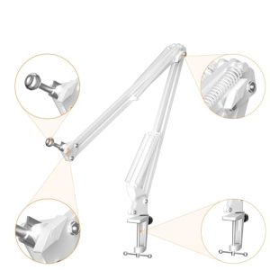 48Khz/24Bit RGB Cardioid Condenser Gaming Mic for Podcasting