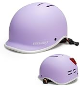 Ckorison Adult Bike Helmet with USB Rear Light, Urban Commuter Cycling Helmets for Men and Women ...