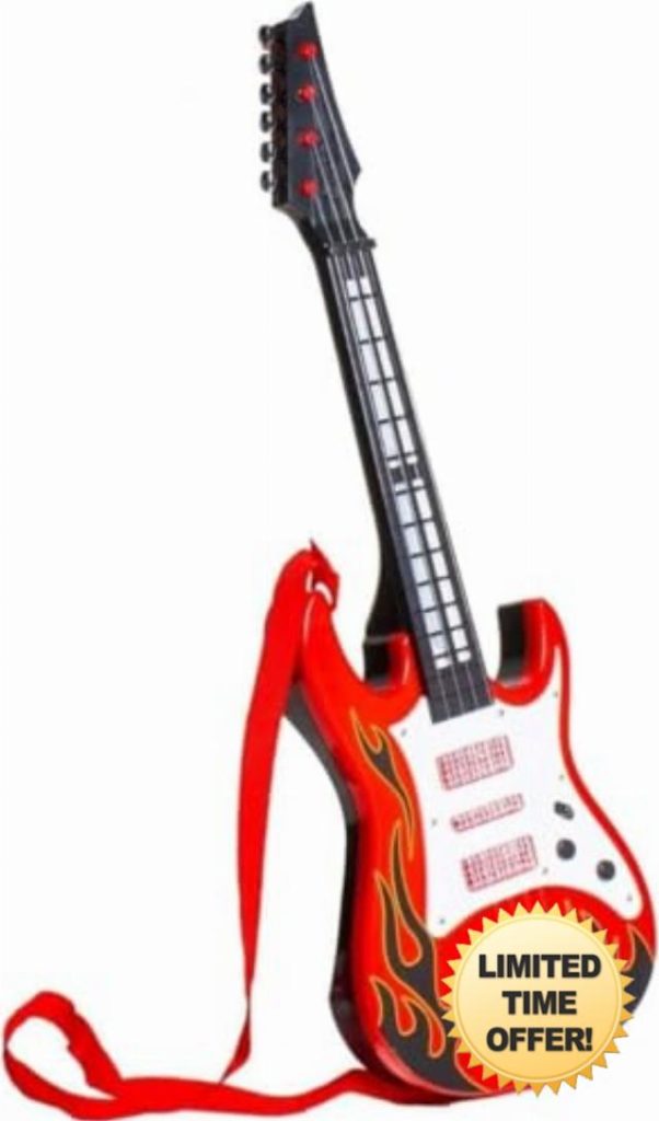 GSV Essentials Music Toy Guitar with Music and Lights