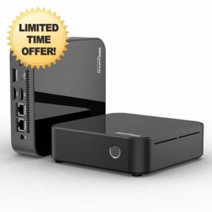DreamQuest Mini PC Windows 11 Pro 16GB DDR4 512GB M.2 SSD (Max 4TB) 12th Intel N100 (up to 3.4 Ghz) Desktop Computer with Type-C & HDMI Port