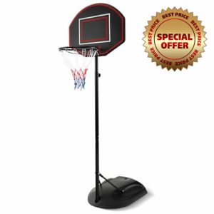 COSTWAY 9FT Basketball Hoop Net Set