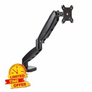 Amazon Basics Gas Spring Single Computer Monitor Arm Mount