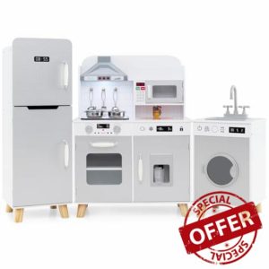 GYMAX Large Play Kitchen