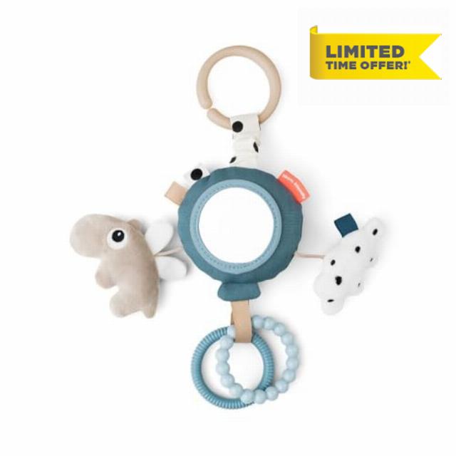 To go activity mirror Happy clouds Blue