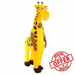 Morph Inflatable Giraffe Costume Adult