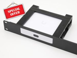 Rack mount för UXG MAX/UCG Ultra/UCG MAX Cloud Gateway Injection Molded Front and 3D Printed Rear arms 19inch 1U Rack Mou