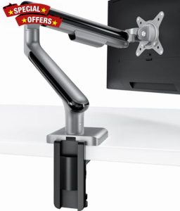 Desktronic single monitor stand