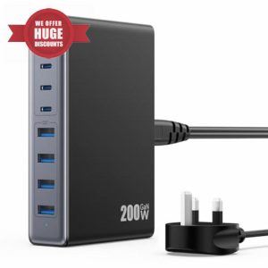 200W USB C Charger Block