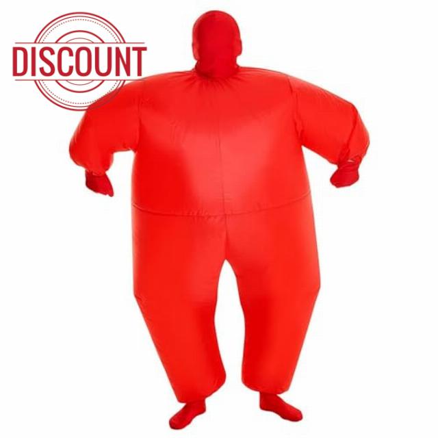 Morph Red Megamorph Inflatable Costume Kids Halloween