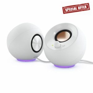 CREATIVE Pebble SE Minimalist 2.0 USB-C Powered PC Speakers with RGB Lighting​