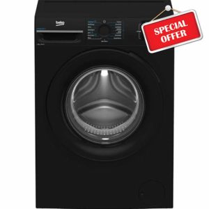 Beko BM3WT3941B 9kg 1400rpm Washing Machine with EnergySpin - Black