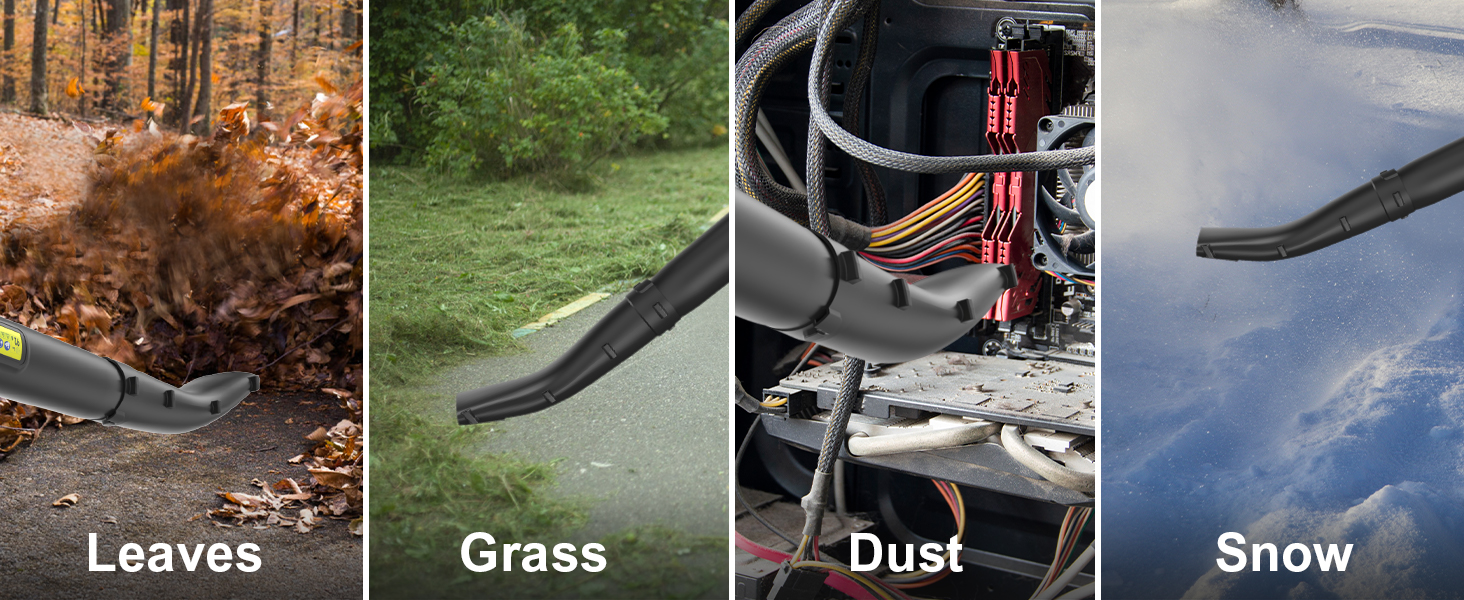 Cordless Leaf Blower Vacuum Mini Leaf Blowers for Lawn Care