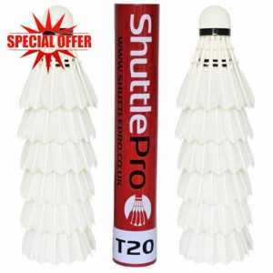 ShuttlePro T20 Badminton Shuttlecocks