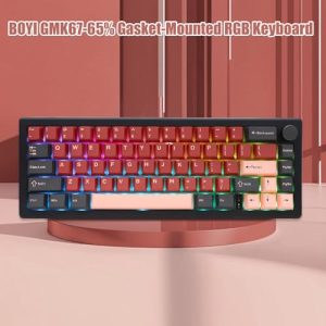 Gasket-Mounted HotSwap BT5.0/Type-C/2.4G Wireless South-facing RGB