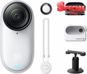 INSTA360 GO3S with 128GB memory (white)