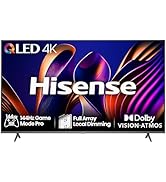 Hisense 65 Inch 144Hz Mini-LED Smart TV 65U7NQTUK - Quantum Dot Colour, Dolby Vision IQ & Atmos, ...
