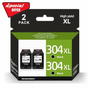 ColoWorld 304 304XL Black Ink Cartridges