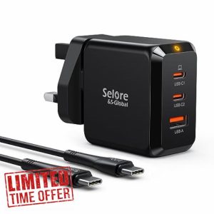 65W USB C Charger Plug PD3.0 PPS