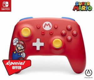 PowerA Wireless Controller for Nintendo Switch - Mario Joy