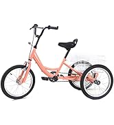Levkitch 12inch Bicycle with Basket for Boys and Girls