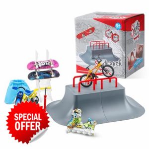 BROKIG Decktoy Finger Skateboard Park For Kids