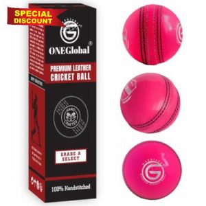 ONEGlobal Select Leather Cricket Ball | 100% Handcrafted