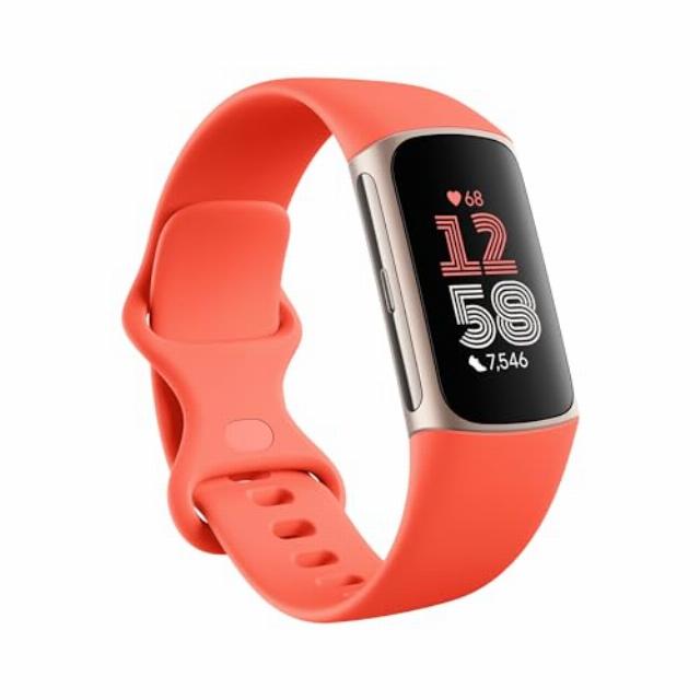 Fitbit Google Charge 6 Activity Tracker with 6-months Premium Membership Included