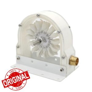 VIGAN 1PCS Multifunction High Efficiency Pelton Water Turbine Impact Water Wheel Bucket Wheel DIY Hydroelectric Generato