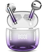 Wireless Earbuds,Bluetooth 5.3 Headphones In Ear with 4 ENC Noise Cancelling Mic,LED Display 2024...