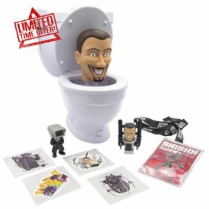SKIBIDI Toilet Mystery Toilet Mystery Toilet with Surprise Toys to Discover inside