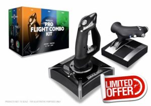 MAXX TECH HOTAS Pro Flight Combo Kit für PC