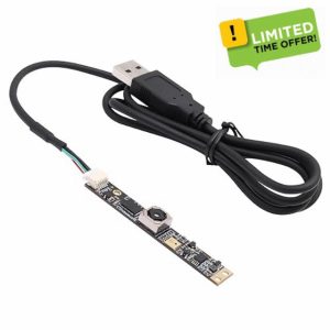 Svpro 8MP Autofocus USB Camera with Microphone for Computer UVC USB2.0 Mini Lightburn Camera Micro USB PC Camera Module Audio Video Camera Laser Engraver Webcam Board