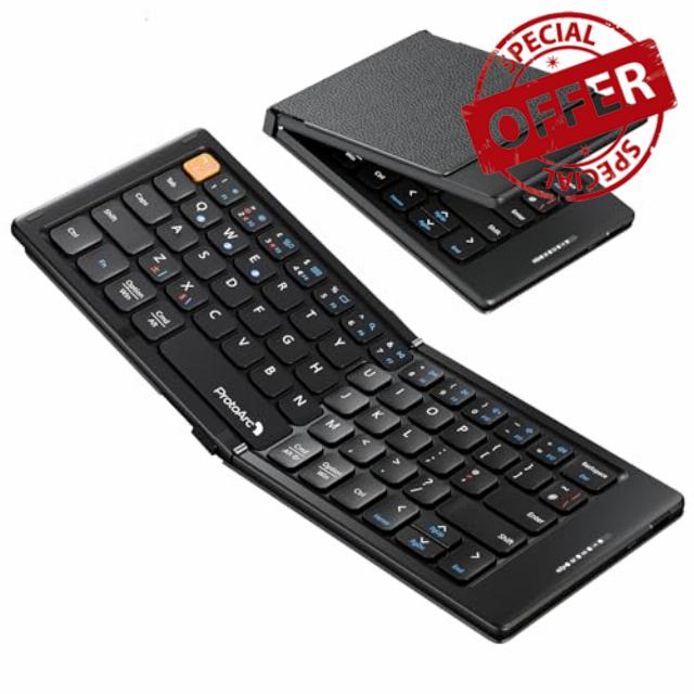 ProtoArc XK04 Foldable Bluetooth Keyboard
