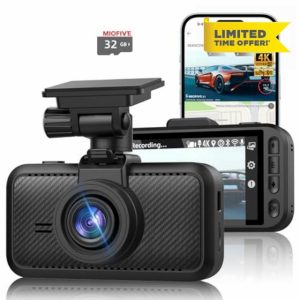 Miofive Car Camera 4K Resolution