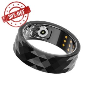 findtime Smart Ring Fitness Tracker for Men Women Fitness Ring Pedometer Heart Rate Blood Oxygen Sleep Monitor Activity Trackers for Sports Time