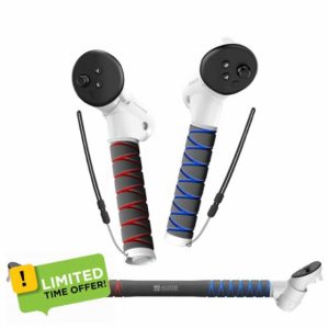 AMVR Upgraded Handle Attachment Compatible with Meta/Oculus Quest 3S/Quest 3 Accessories