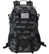Jueachy Military Tactical Backpack Molle Waterproof, Multifunctional Army Assult Rucksack for Men...