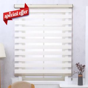 Zebra Blinds Roller Shades Blackout Curtain for Window