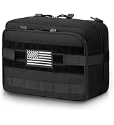 Jueachy Tactical Molle Pouch Large Admin Bag Utility Tool Pouches Molle Attachment EDC Pouches Ex...