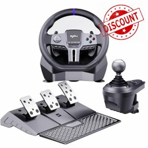 PXN V9 GEN2 PC Steering Wheel and Shifter and Pedal