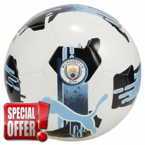 PUMA Manchester City Football Orbita 6 - Team Light Blue - Size 5