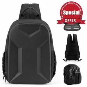 Cwatcun Camera Bag Sling Camera Case Shoulder Backpack with Tripod Holder