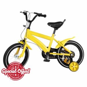 KiwiHood 14 Inch Kids Bike with Training Wheels