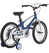 LSLIFE Kids Bike 16 18 Inch Boys Girls Motocross Bike Kids Motorcycle Bike for 3-9 Years Old Boys...
