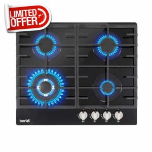 Baridi 60cm Gas Hob with 4 Burners