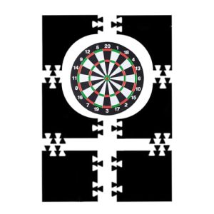 LearnLyrics Dartboard Wall Protector