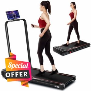 KEEP FUN Folding Treadmill