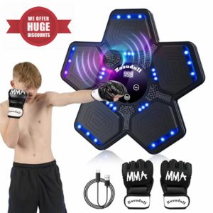 Zosudull Music Boxing Machine with Boxing Gloves