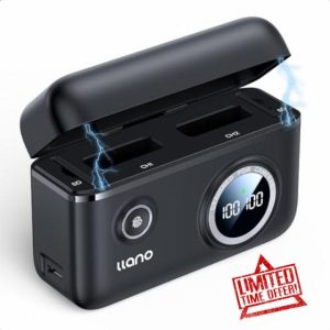 llano NB-13L Dual Camera Battery PD 18W Fast Charger